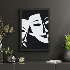 Diamond Painting - Drama vs. Komödie - SEOS Shop ®