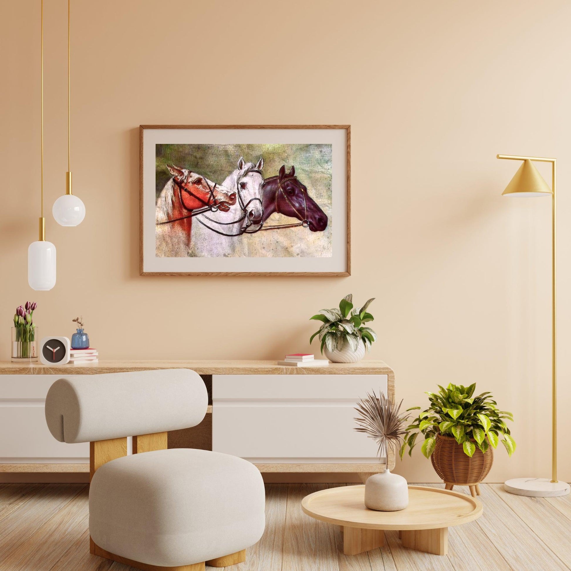 Diamond Painting - Drei Pferde - SEOS®