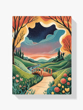 Diamantmalerei - Traumlandschaftsbrücke