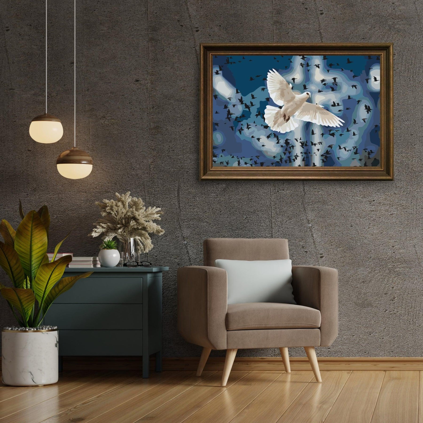 Diamantmalerei - Taube - SEOS®