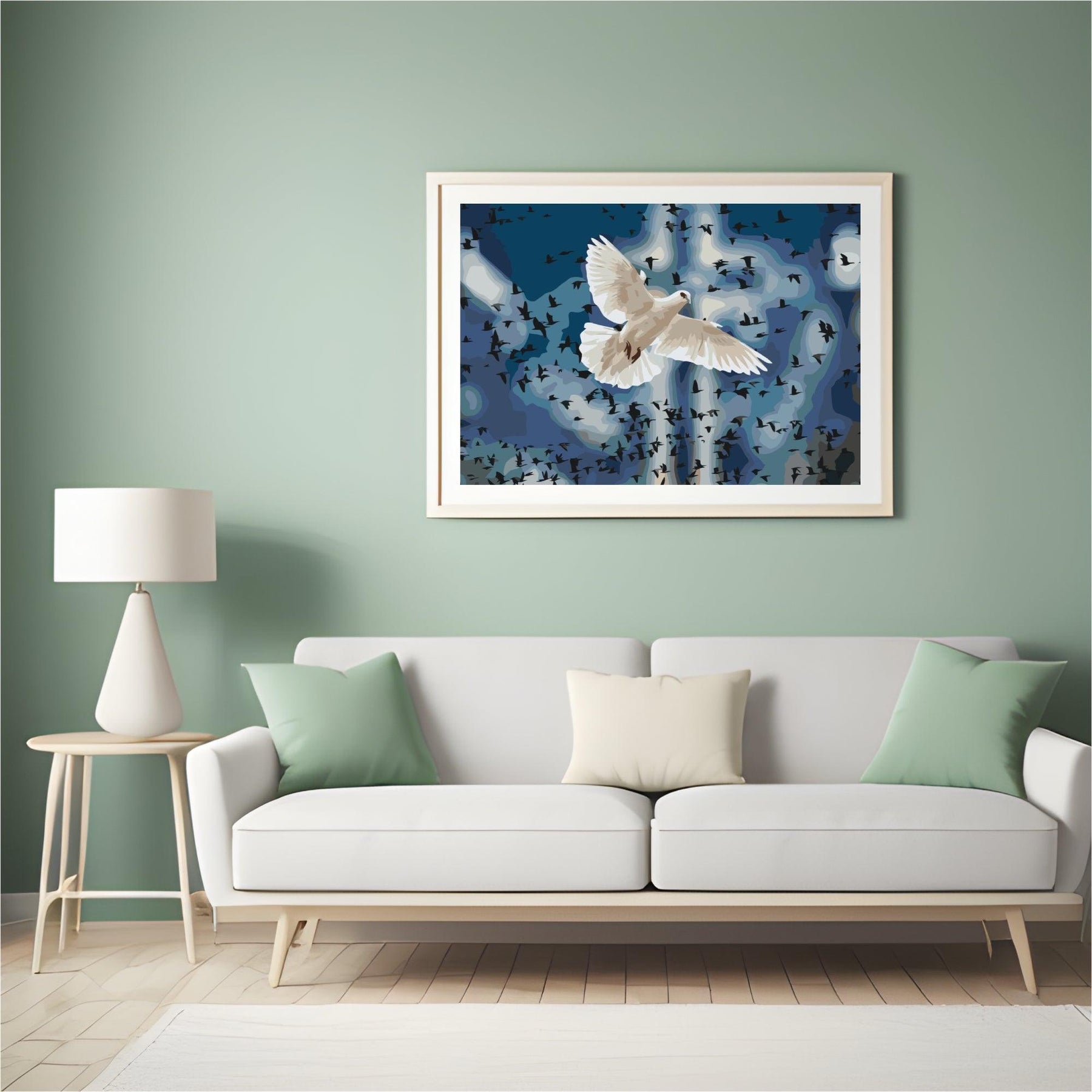 Diamantmalerei - Taube - SEOS®