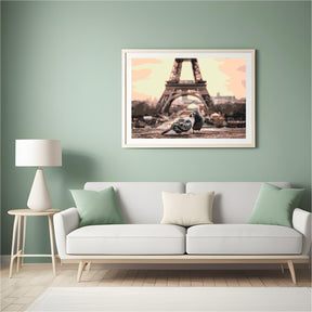 Diamantmalerei – Tauben in Paris – SEOS®