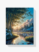 Diamantmalerei - Echos aus dem Bambuswald