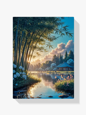 Diamantmalerei - Echos aus dem Bambuswald