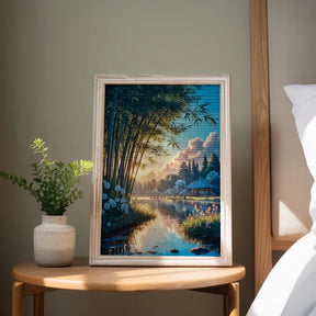 Diamantmalerei - Echos aus dem Bambuswald