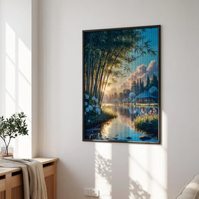 Diamantmalerei - Echos aus dem Bambuswald