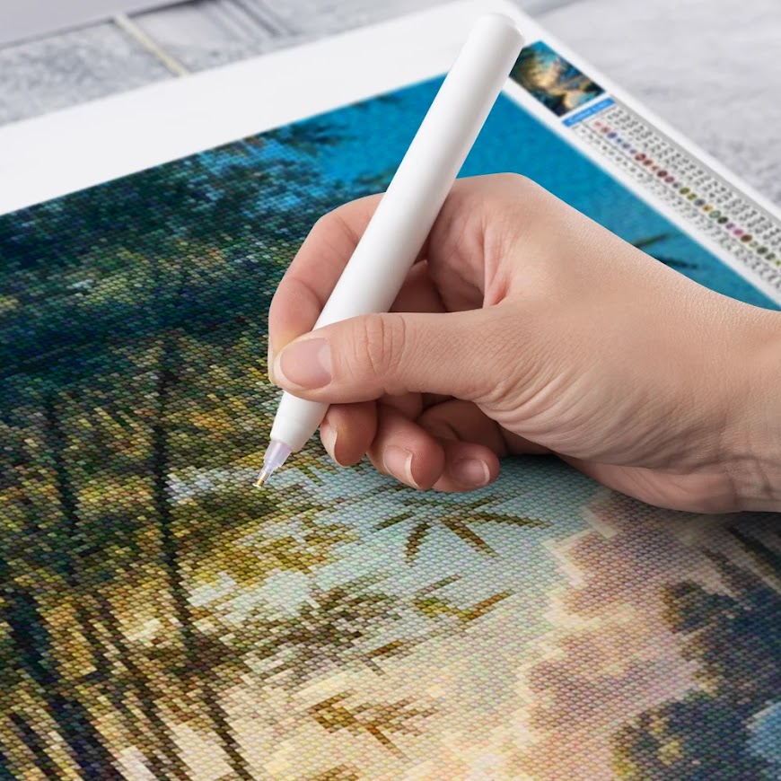 Diamantmalerei - Echos aus dem Bambuswald