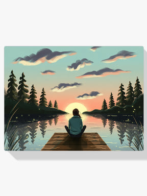 Diamantmalerei - Echos der Dämmerung