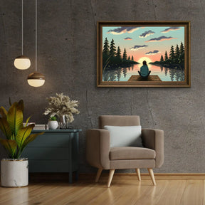 Diamantmalerei - Echos der Dämmerung