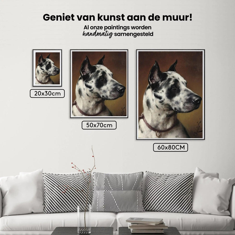Diamantmalerei - Eine Deutsche Dogge