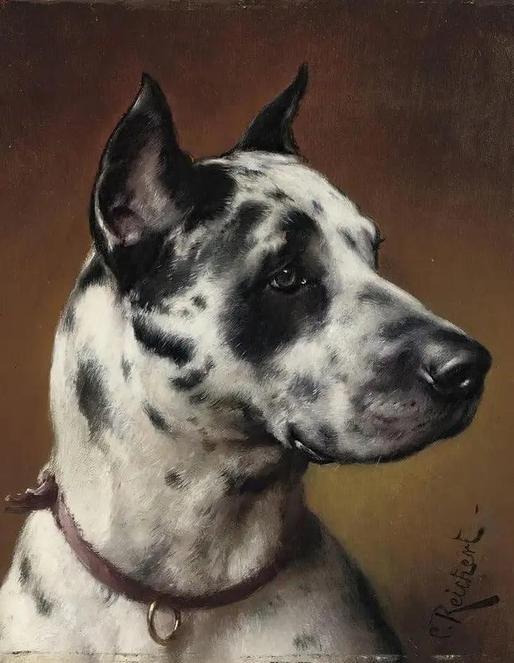 Diamantmalerei - Eine Deutsche Dogge