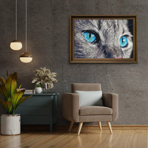 Diamond Painting – Ein durchdringender Blick – SEOS®