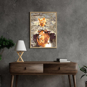 Diamantmalerei – Ein Kätzchen oder ein Löwe – SEOS®