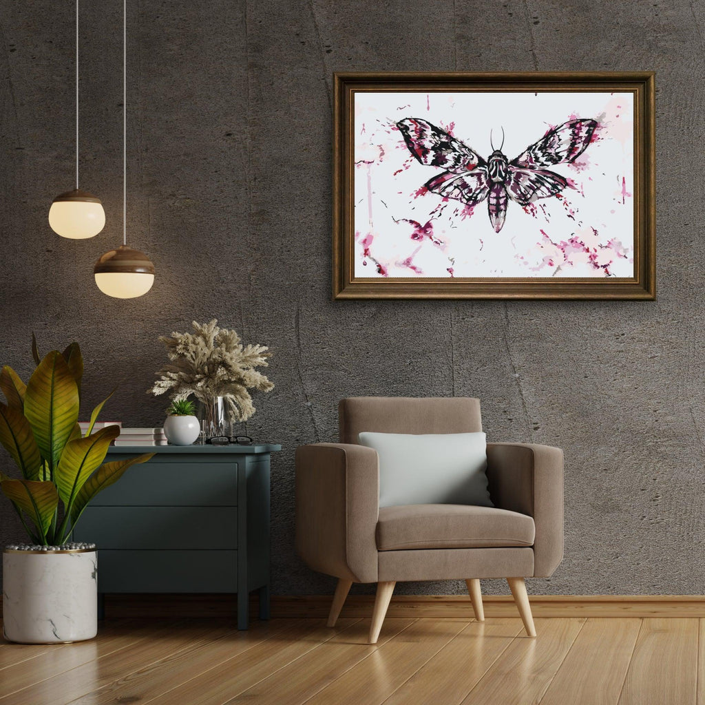 Diamond Painting - Einen Schmetterling malen - SEOS®