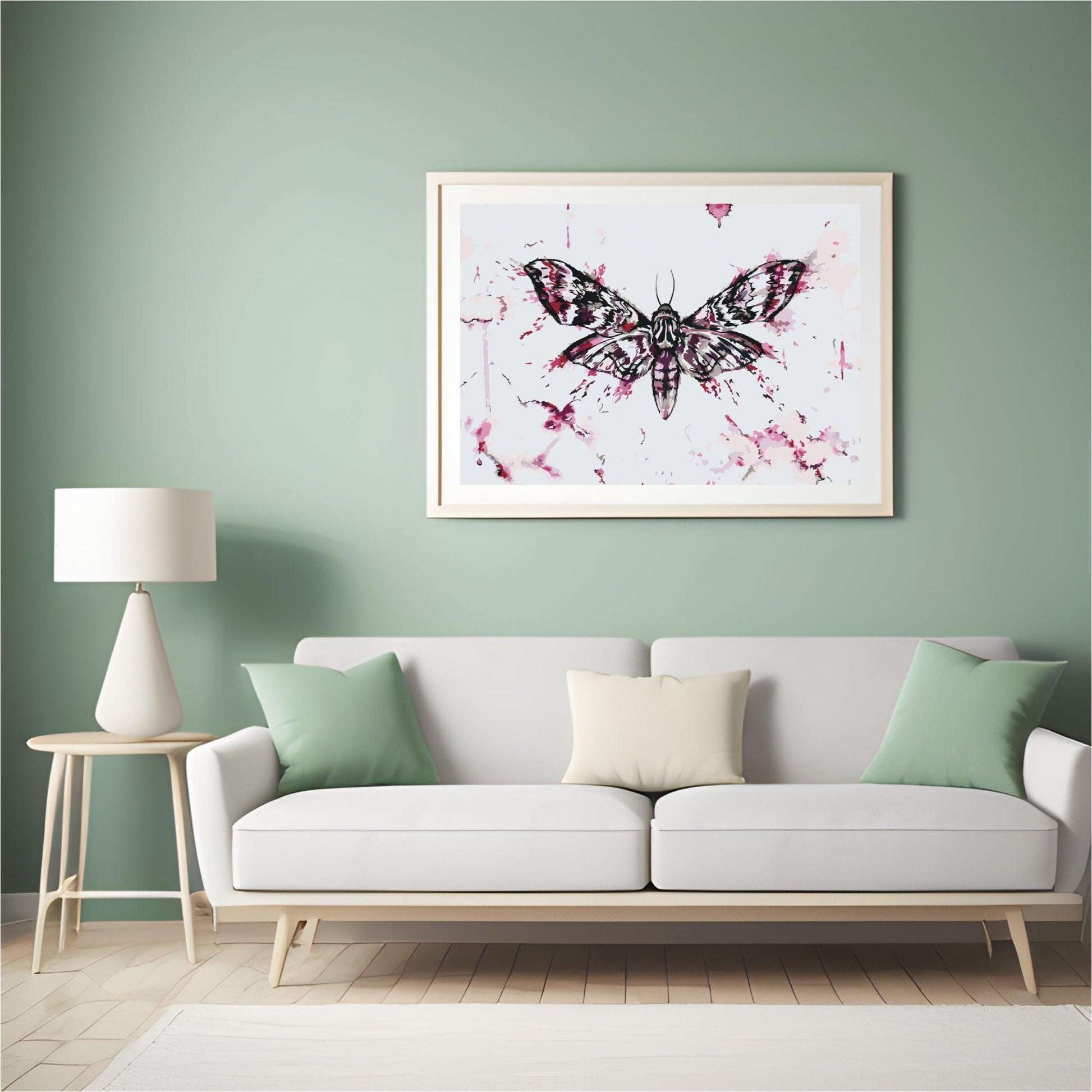 Diamond Painting - Einen Schmetterling malen - SEOS®