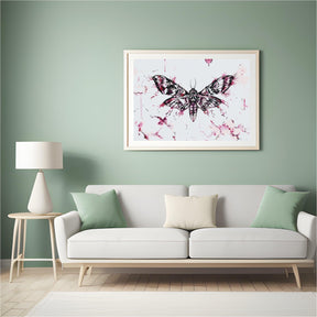 Diamond Painting - Einen Schmetterling malen - SEOS®