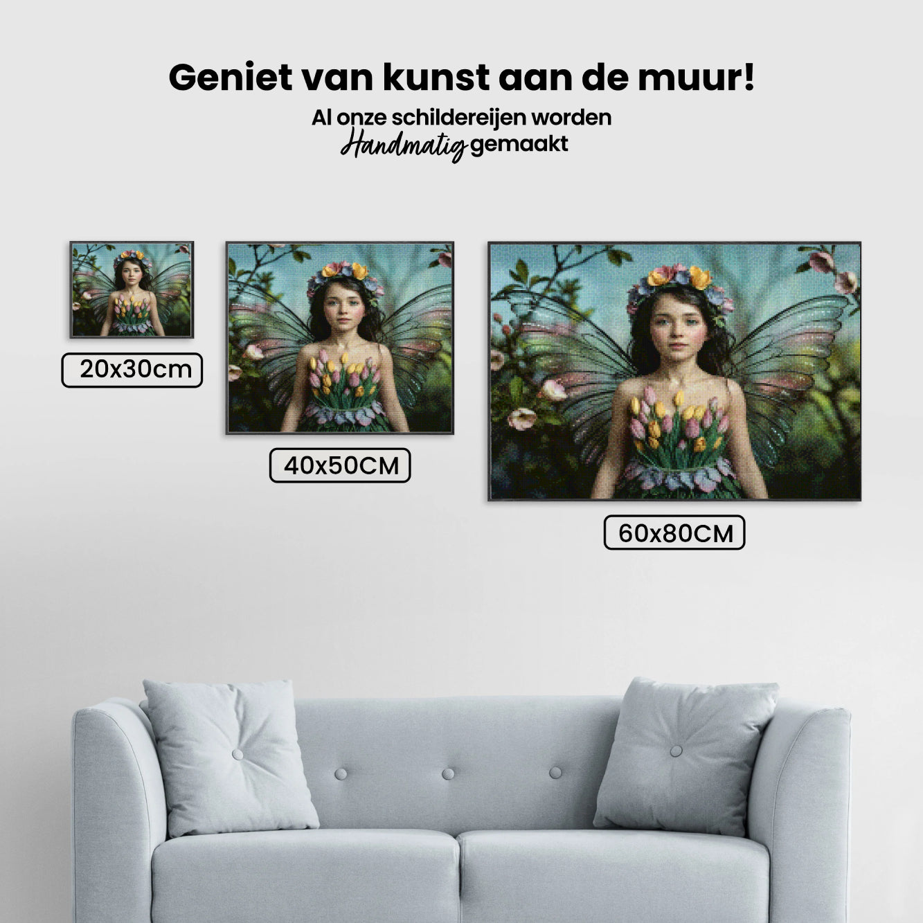 Diamantmalerei - Fee des Waldes