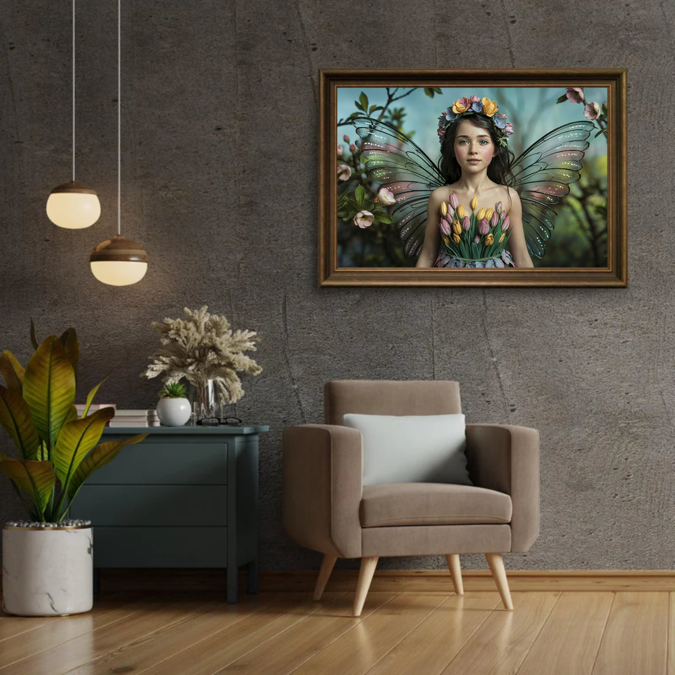 Diamantmalerei - Fee des Waldes