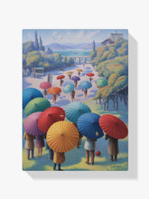 Diamantmalerei - Festival der Regenschirme