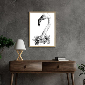 Diamantmalerei - Flamingokopf - SEOS®