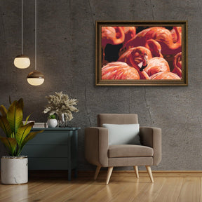 Diamantmalerei - Flamingos 2 - SEOS®