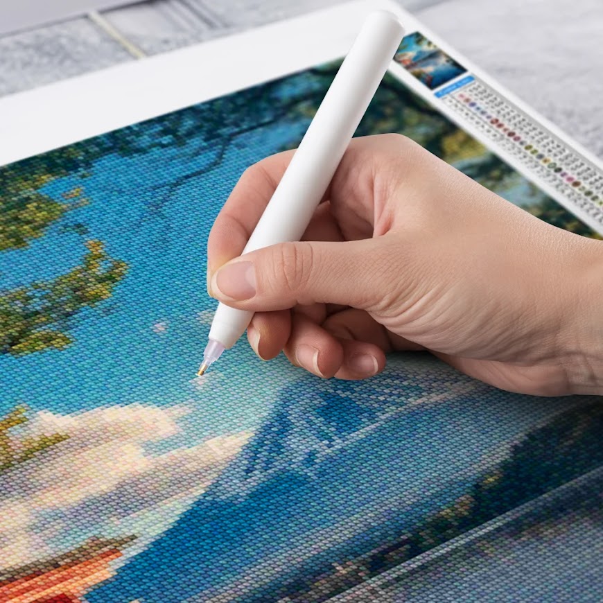 Diamantmalerei – Flüstern vom Berg Fuji