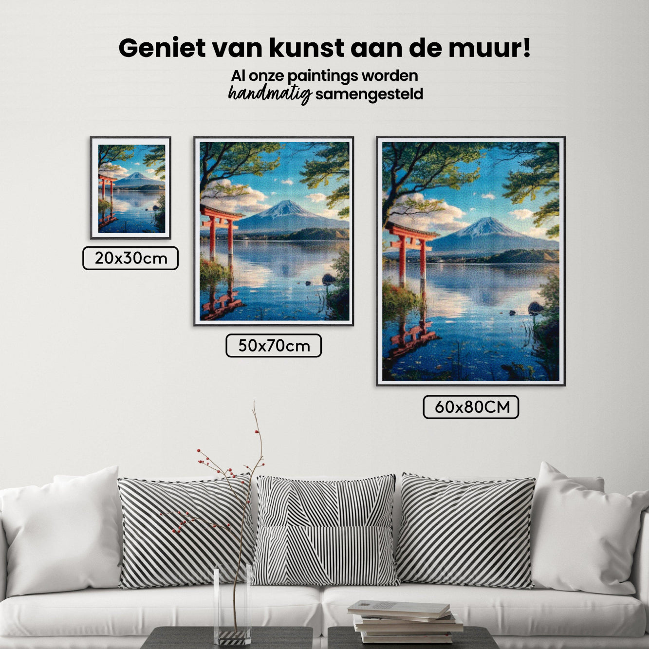 Diamantmalerei – Flüstern vom Berg Fuji