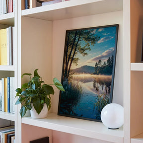 Diamantmalerei – Flüstern des Morgensees