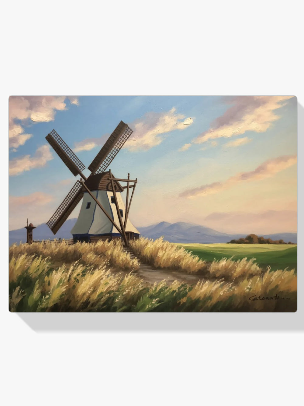Diamantmalerei - Pfeife der Windmühle