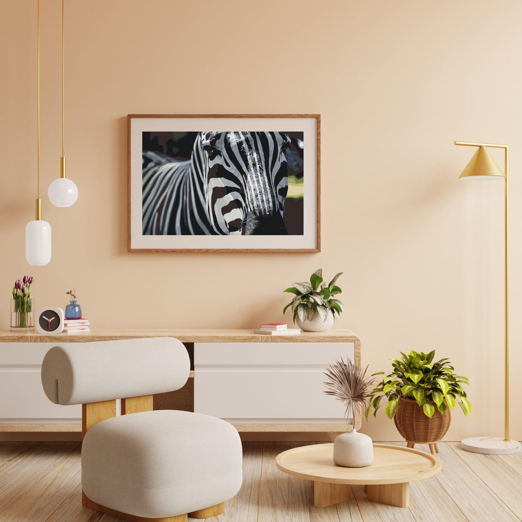 Diamond Painting - Fokus auf Zebra - SEOS®