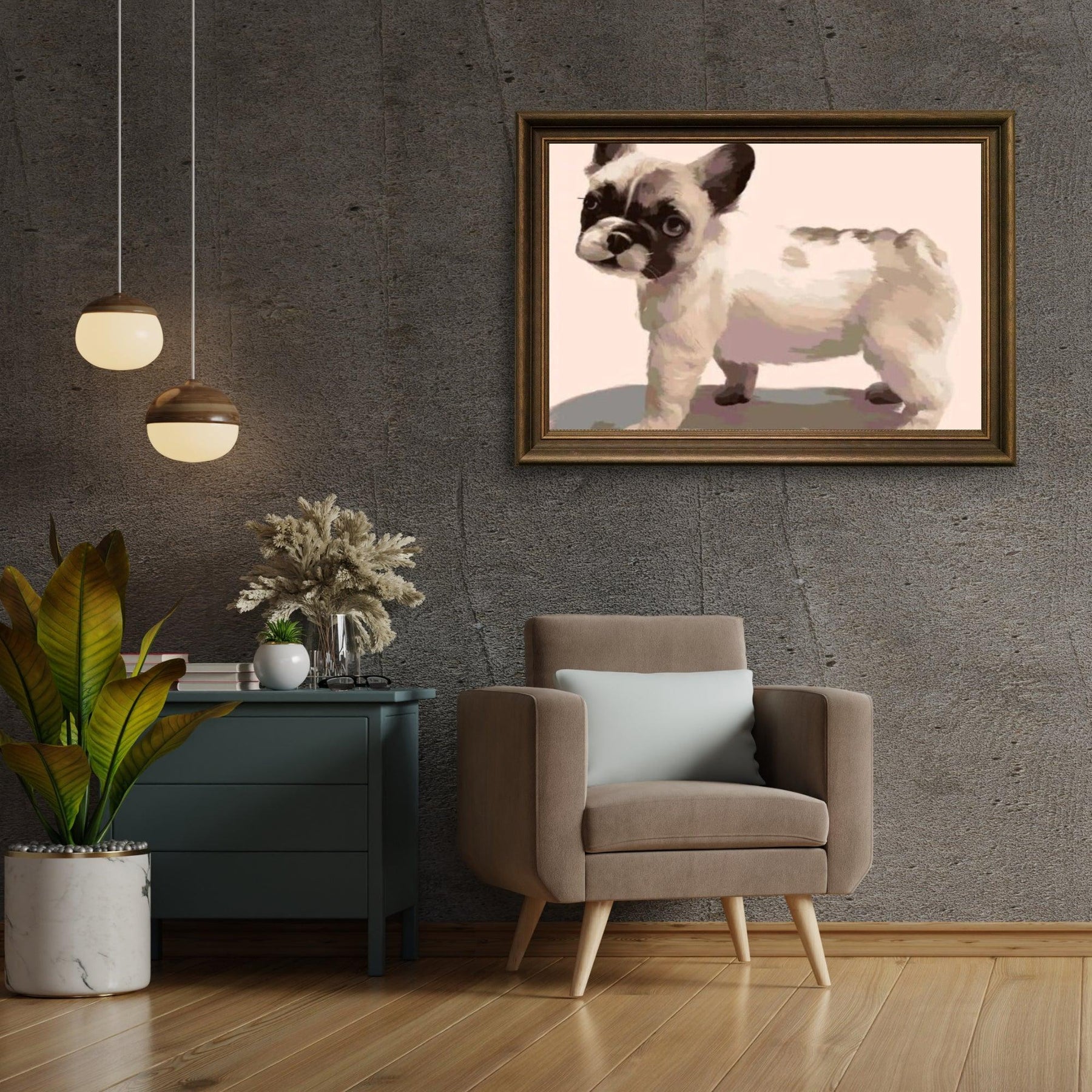 Diamantmalerei - Französische Bulldogge - SEOS®