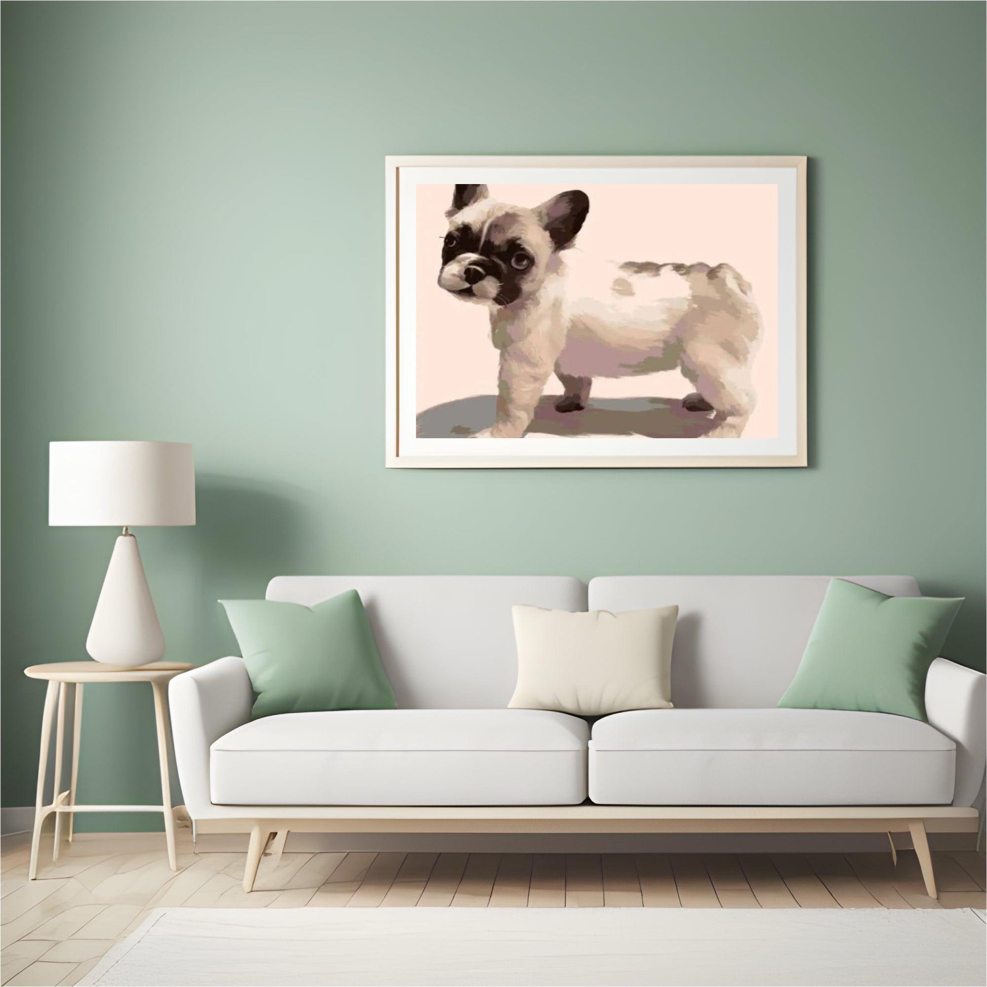 Diamantmalerei - Französische Bulldogge - SEOS®