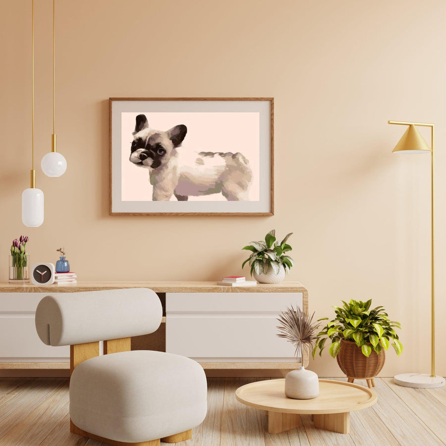 Diamantmalerei - Französische Bulldogge - SEOS®
