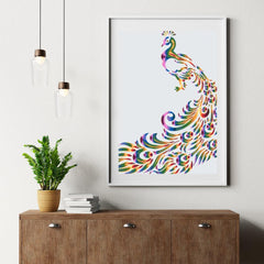 Diamond Painting - Farbiger Pfau 2 - SEOS®