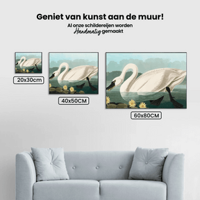 Diamantmalerei - Amerikanischer Schwan