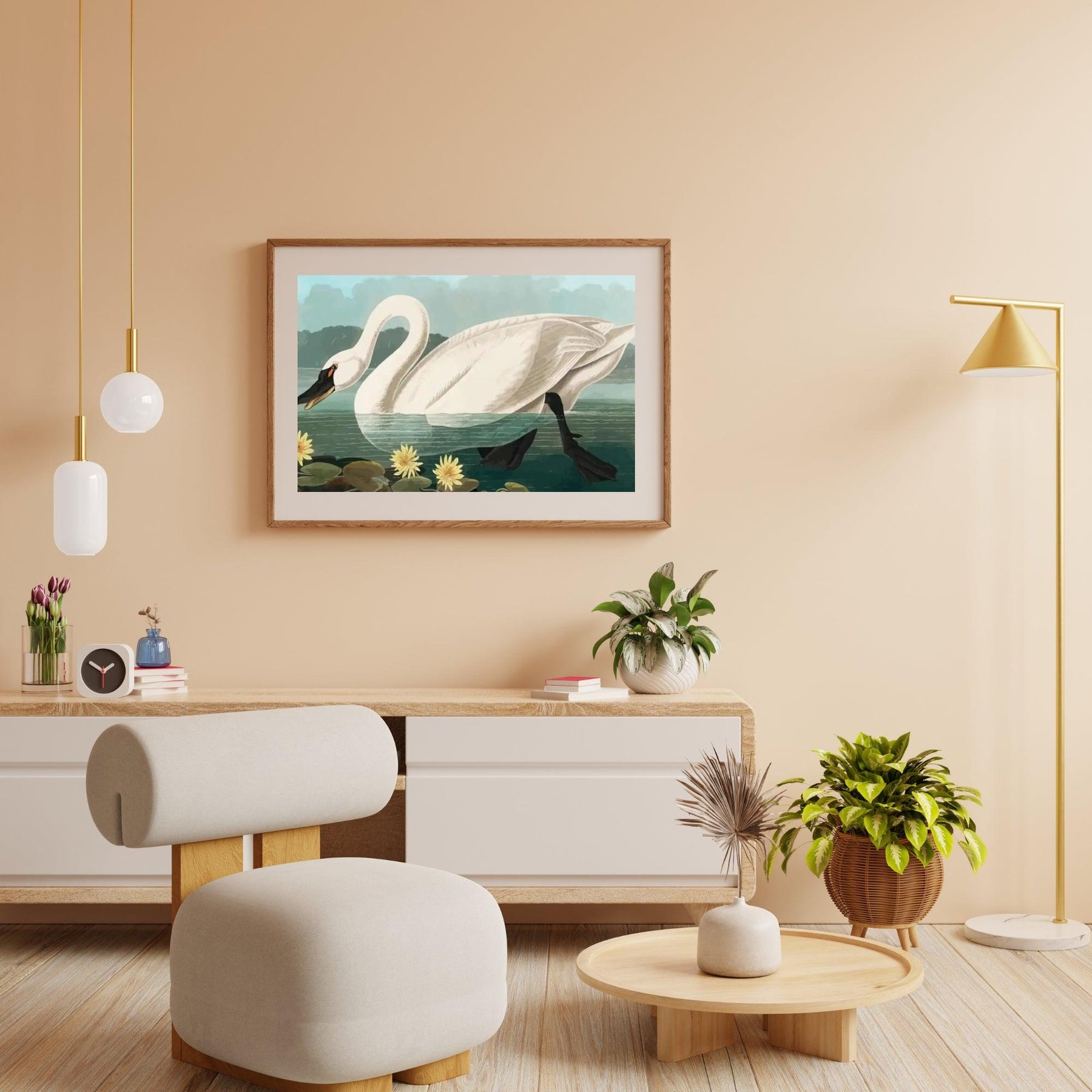 Diamantmalerei - Amerikanischer Schwan