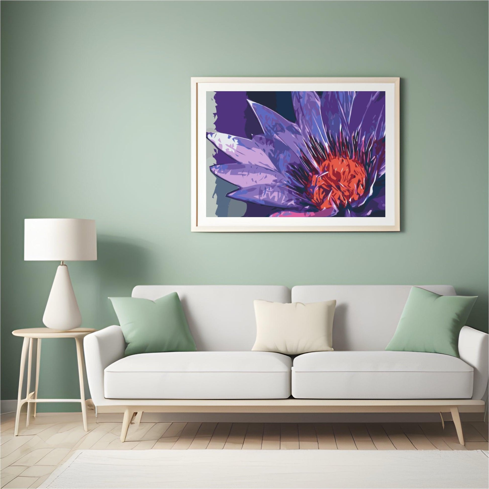Diamantmalerei - Gemalte Blume - SEOS Shop ®