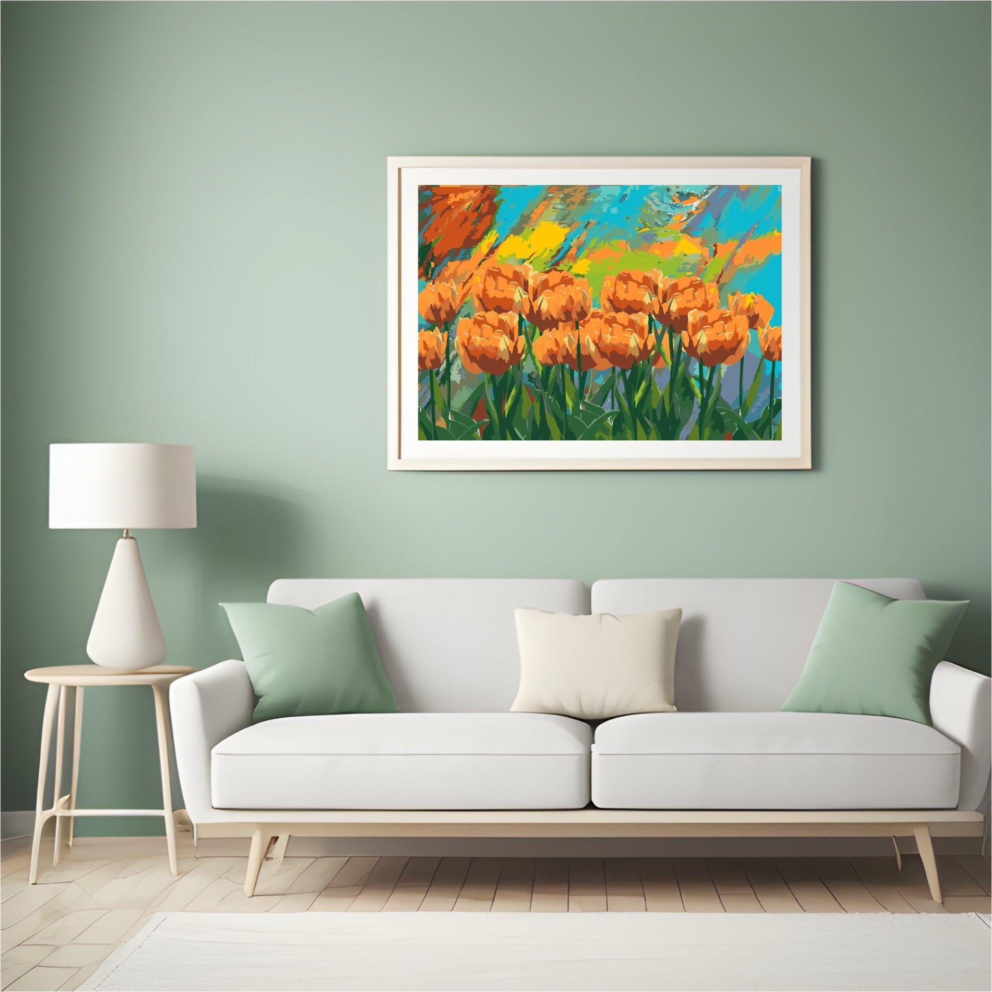 Diamond Painting - Gemalte Tulpen - SEOS Shop ®