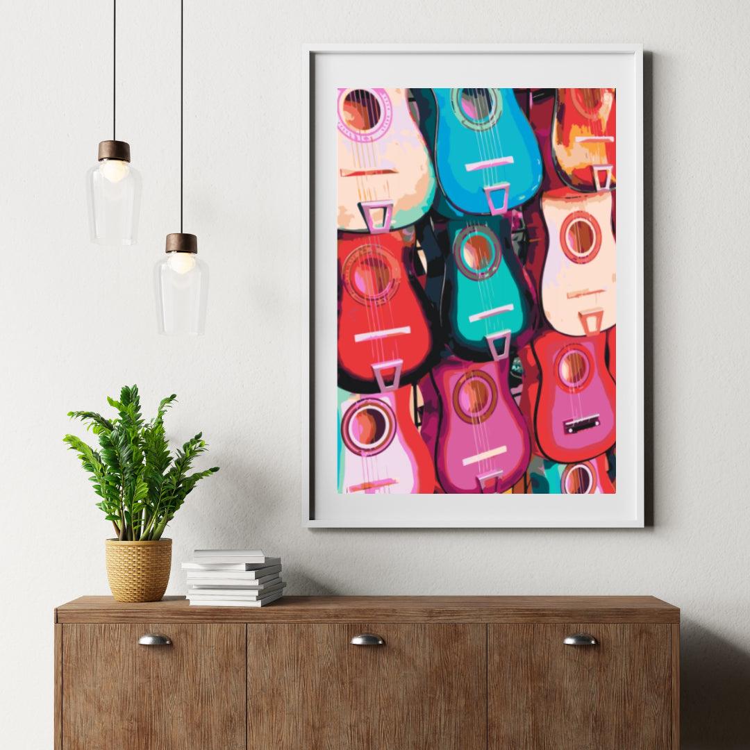 Diamond Painting - Gitarren - SEOS Shop ®