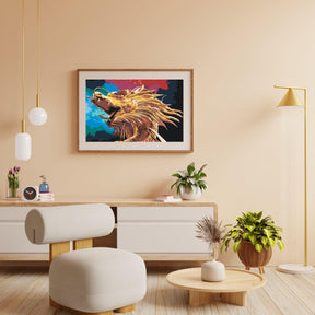 Diamantmalerei - Goldener Drache - SEOS Shop ®