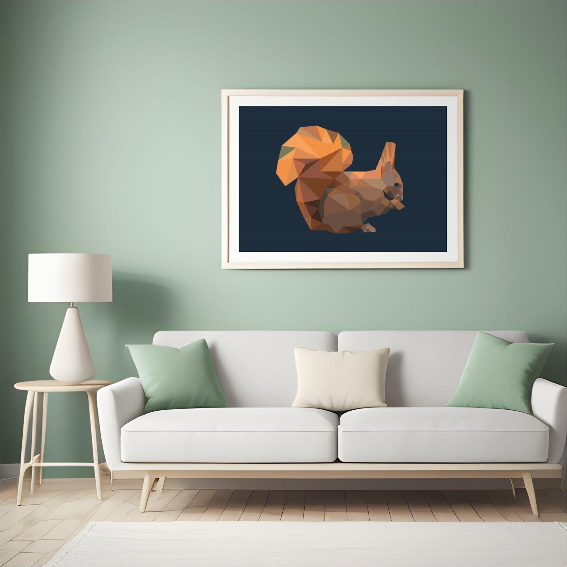 Diamond Painting - Grafisches Eichhörnchen - SEOS Shop ®