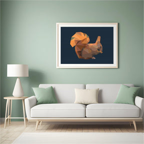 Diamond Painting - Grafisches Eichhörnchen - SEOS Shop ®