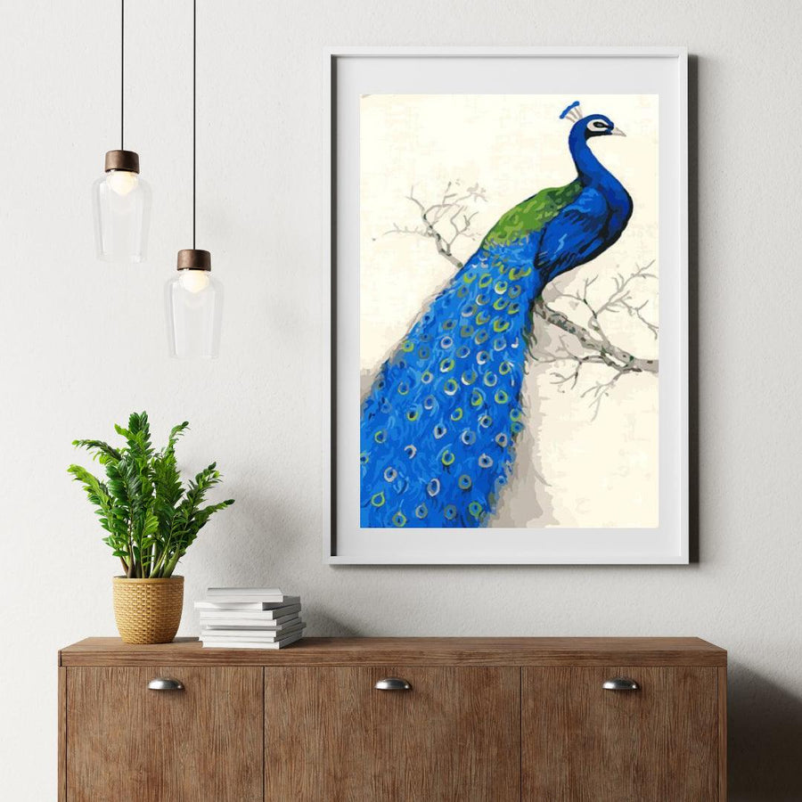 Diamond Painting - Grandioser Pfau - SEOS®