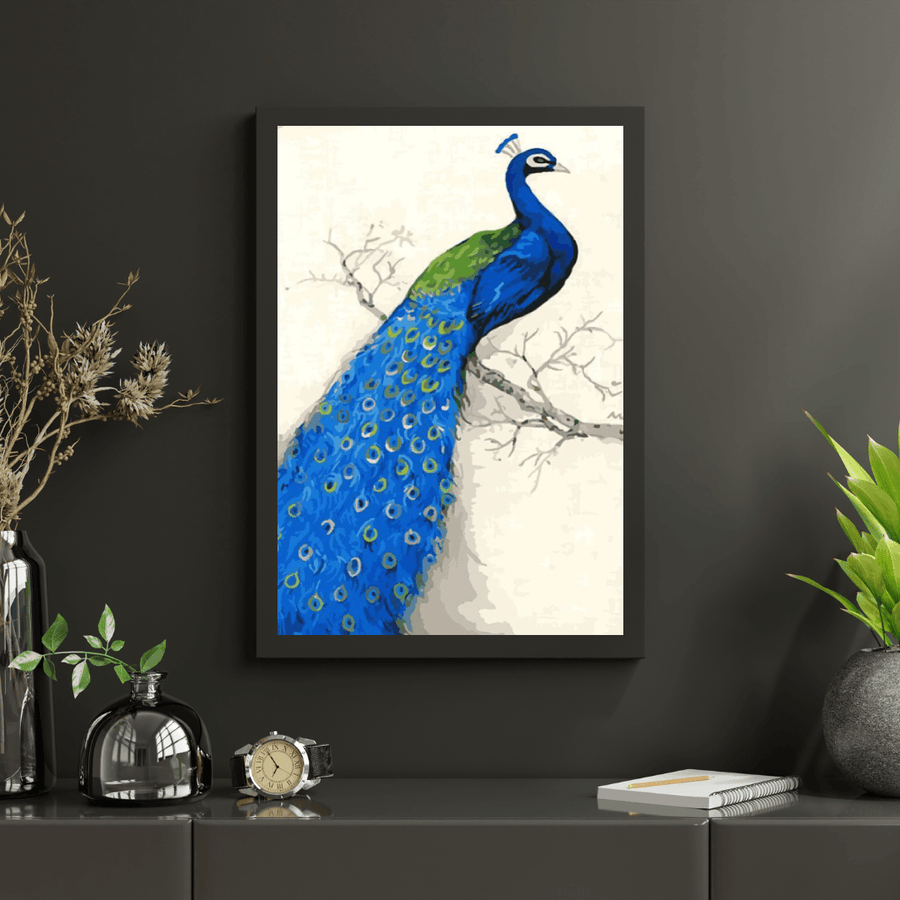 Diamond Painting - Grandioser Pfau - SEOS®