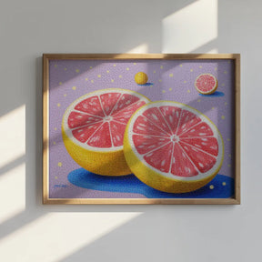 Diamantmalerei – Grapefruit-Tagtraum