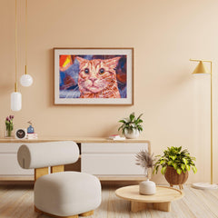 Diamantmalerei - Lustige Katze - SEOS®