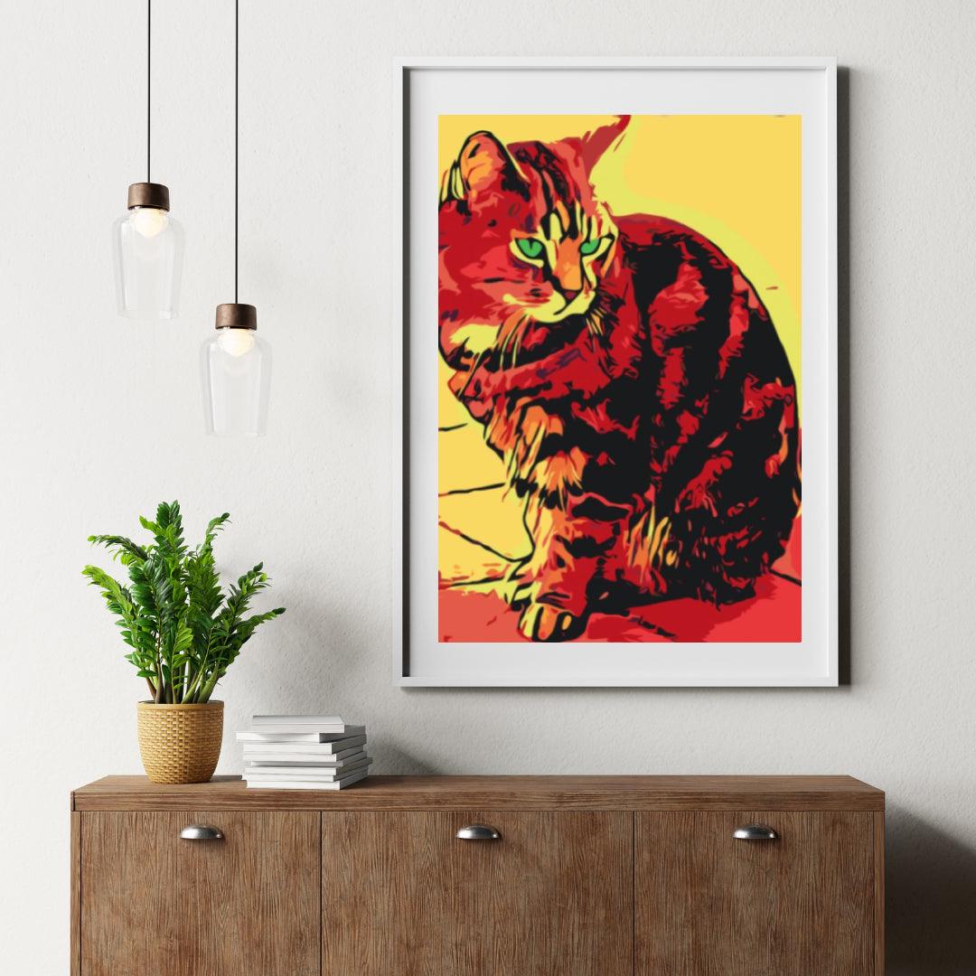 Diamantmalerei – Grüne Augen – SEOS®