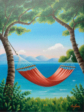 Diamantmalerei - Hängemattengeschichten