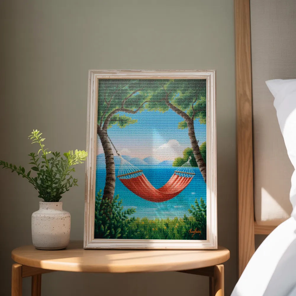 Diamantmalerei - Hängemattengeschichten