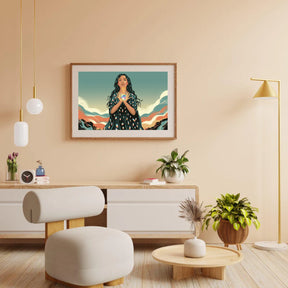 Diamantmalerei - Herz in ihren Händen